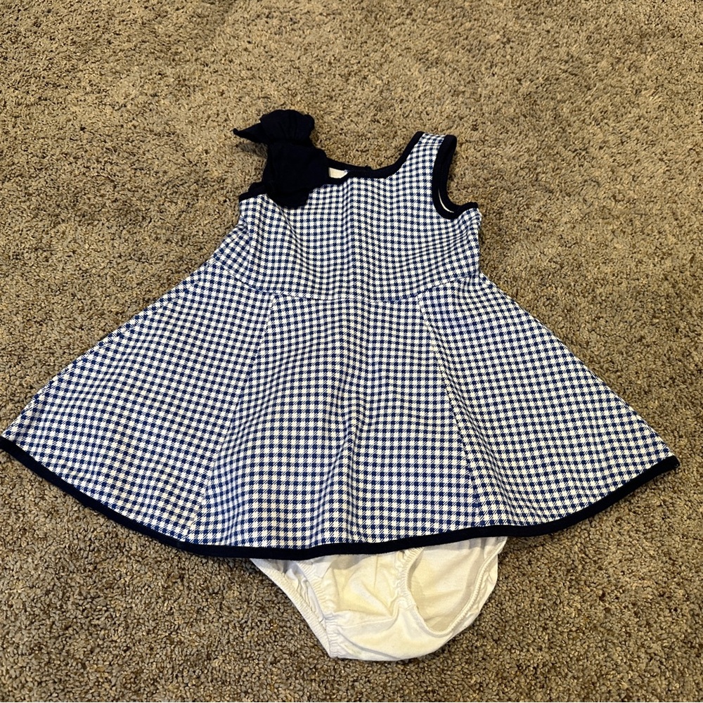Janie and Jack 6-12 mos dress with bloomer